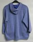 Preview: Unisex Triblend Kapuzen Sweatjacke  blue triblend