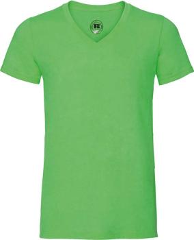 HD-T-Shirt – V-Ausschnitt green-marl