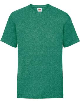 T-Shirt Kids´ Valueweight T retro heather green