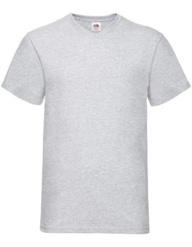 Valueweight V-Neck T heathergrey