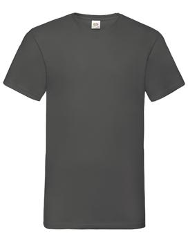 Valueweight V-Neck T light graphite