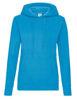 Ladies´ Premium Hooded Sweat Jacket azur-blue
