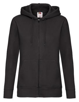 Ladies´ Premium Hooded Sweat Jacket black