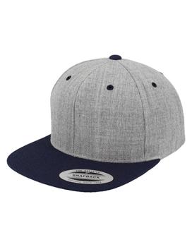Classic Snapback 2-Tone heather grey/navy