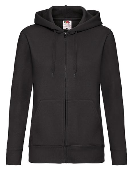 Ladies´ Premium Hooded Sweat Jacket black